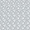 Sol Vinyle/PVC - 2m - tôle striée gris clair et métalisé METALLICA GREY - Iconik Life par Tarkett