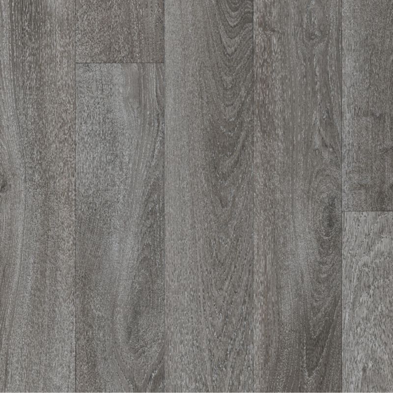 Sol Vinyle/PVC - 2m - parquet gris foncé et gris ardoise FRENCH OAK DARK GREY - Exclusive 240 par Tarkett