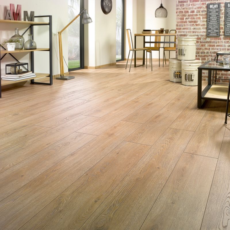 Sol Stratifié CHENE PRALIN535W - Solid par Alsapan