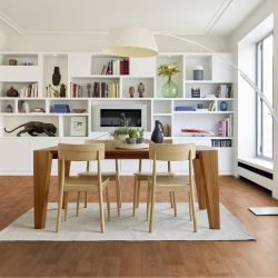 Sol Vinyle/PVC - 4m - parquet moyen SWAN MEDIUM NATUREL - Iconik Resitex par Tarkett