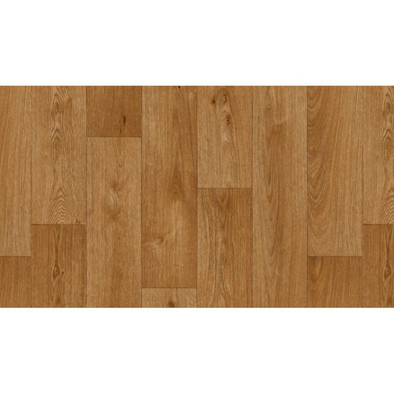 Sol Vinyle/PVC - 4m - parquet moyen SWAN MEDIUM NATUREL - Iconik Resitex par Tarkett