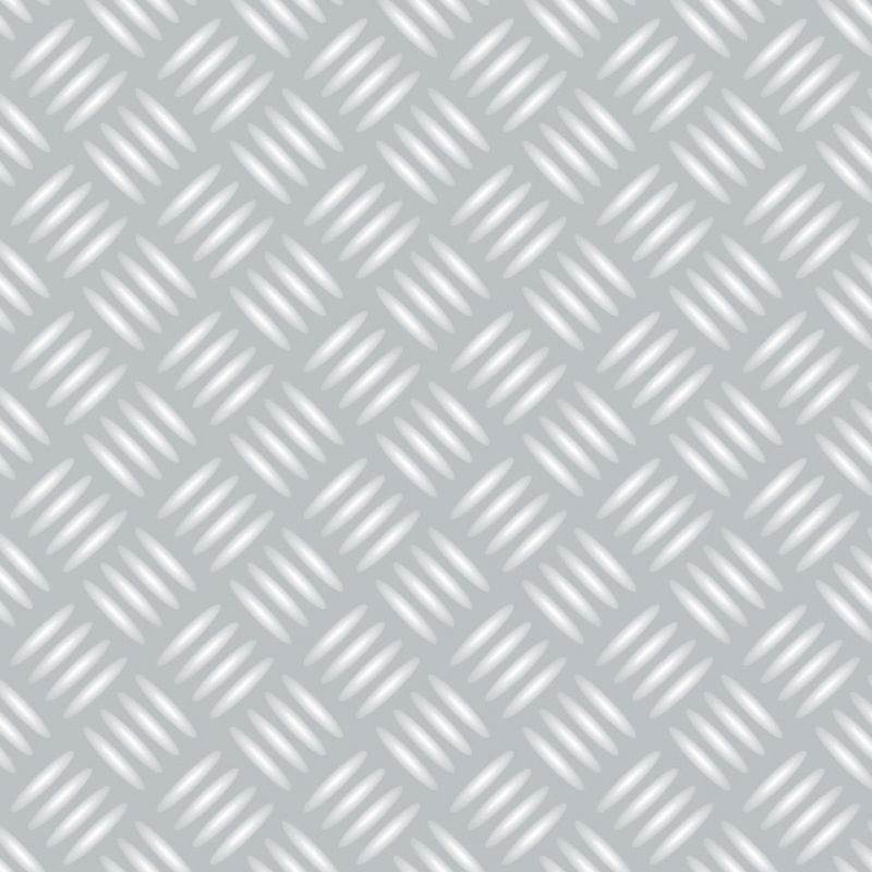 Sol Vinyle/PVC - 4m - tôle striée gris clair et métalisé METALLICA GREY - Iconik Life par Tarkett