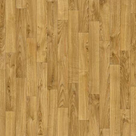 Sol Vinyle/PVC - 4m - parquet beige et naturel HONEY OAK 263L - Optima Trento par Beauflor