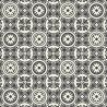 Sol Vinyle/PVC - 4m - carreaux de ciment noir et blanc LAGOS 909D - Prima Plaza par Beauflor