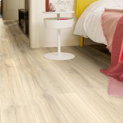 Sol Vinyle/PVC - 4m - parquet clair PRISTINE OAK 971L - Ultra Suprême par Beauflor