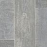 Sol Vinyle/PVC - 4m - parquet gris clair et gris moyen WASHED OAK 970D - Optima Hightex par Beauflor