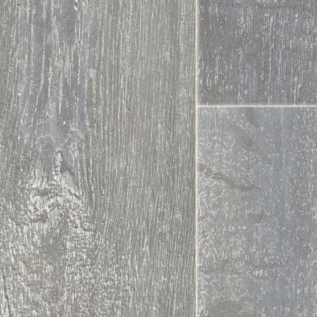 Sol Vinyle/PVC - 4m - parquet gris clair et gris moyen WASHED OAK 970D - Optima Hightex par Beauflor