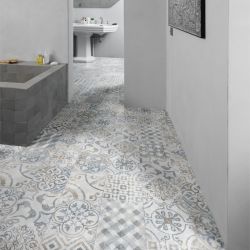 Sol Stratifié RETRO CHIC 62001090 - Ocean par Berry Alloc