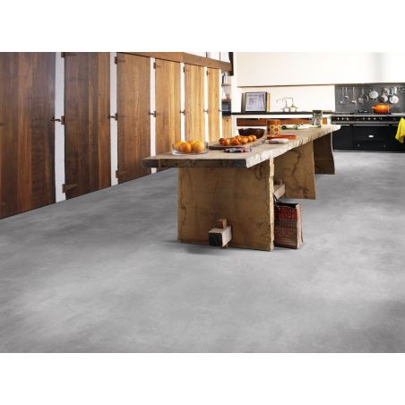 Sol Vinyle/PVC - 3m - béton gris anthracite et béton MONTREAL 996D - Optima Tex-style par Beauflor