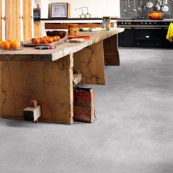 Sol Vinyle/PVC - 3m - béton gris anthracite et béton MONTREAL 996D - Optima Tex-style par Beauflor