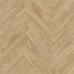 Sol Vinyle/PVC - 4m - parquet chevron clair et naturel LAUREL OAK 126M - Optima Ultratex par Beauflor