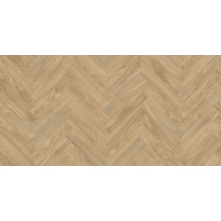 Sol Vinyle/PVC - 4m - parquet chevron clair et naturel LAUREL OAK 126M - Optima Ultratex par Beauflor