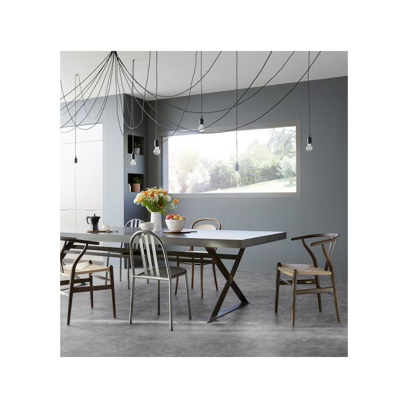 Sol Vinyle/PVC - 4m - béton gris et noir MADRAS SILVER - Booster par Gerflor