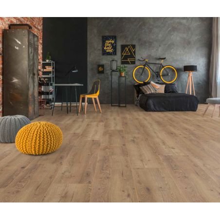 Sol Stratifié CHENE DISCRETD3668 - Mega Plus par Kronotex
