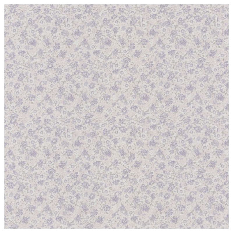 Papier peint vinyle sur intissé floral mauve et rose LIBERTY - Summertime par Casadeco - 80945113