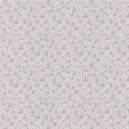 Papier peint vinyle sur intissé floral mauve et rose LIBERTY - Summertime par Casadeco - 80945113