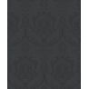 Papier peint intissé médaillon noir et gris SARI - Shades par Caselio - 67829147