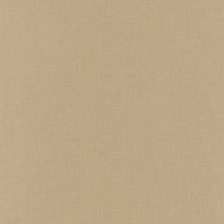 Papier peint vinyle sur intissé uni beige moyen LINEN - Linen par Caselio - 68521356