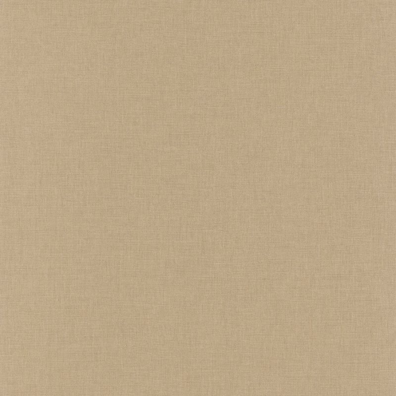Papier peint vinyle sur intissé uni beige moyen LINEN - Linen par Caselio - 68521356