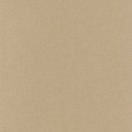 Papier peint vinyle sur intissé uni beige moyen LINEN - Linen par Caselio - 68521356