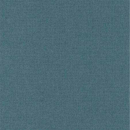 Papier peint vinyle sur intissé uni bleu gris foncé LINEN - Linen par Caselio - 68526378