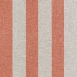 Papier peint vinyle sur intissé rayure corail et beige MARQUISE - Faro par Caselio - 69033019