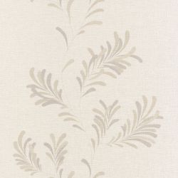 Papier peint vinyle sur intissé médaillon taupe et gris VICTOR - Faro par Caselio - 69071115