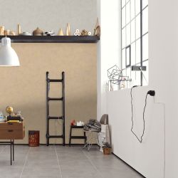 Papier peint expansé sur intissé uni gris TALOCHE - New Life par As Creation - 1482-85