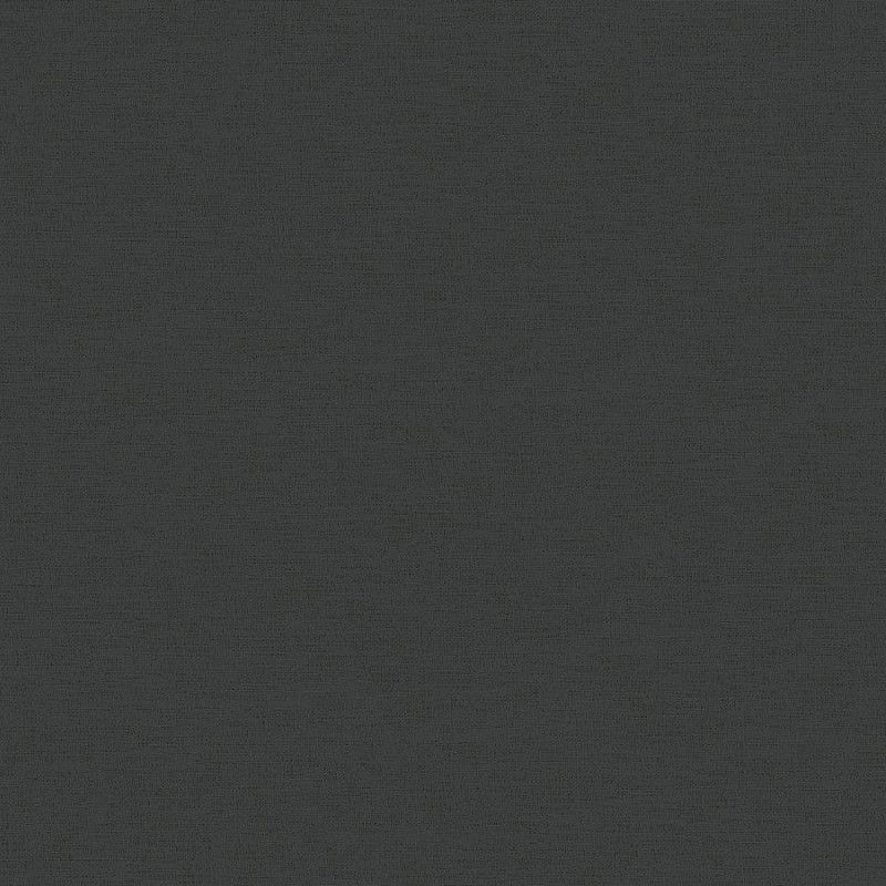 Papier peint vinyle sur intissé uni noir TISSAGE - New Life par As Creation - 37178-1