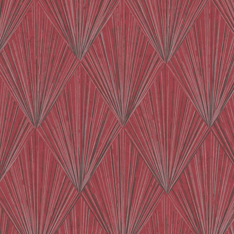 Papier peint vinyle sur intissé graphique gris et rouge NEW YORK SPARKS - Metropolitan Stories 2 par As Creation - 37864-2