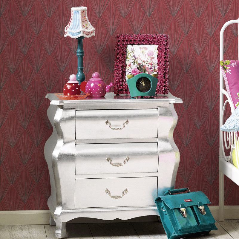 Papier peint vinyle sur intissé graphique gris et rouge NEW YORK SPARKS - Metropolitan Stories 2 par As Creation - 37864-2