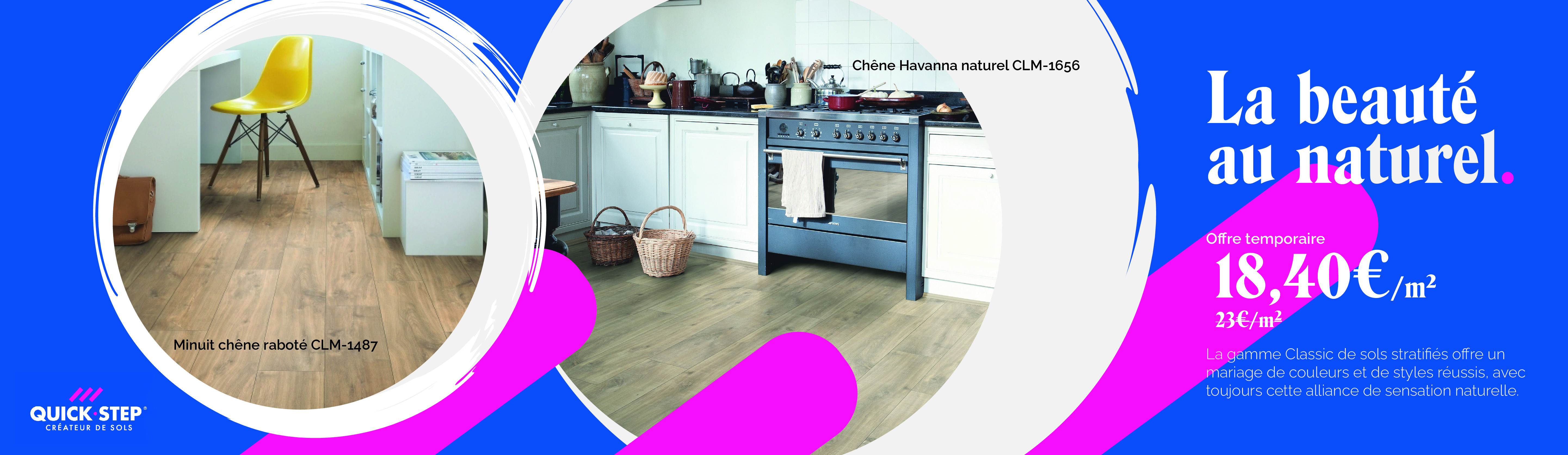 Offre temporaire Quick-Step